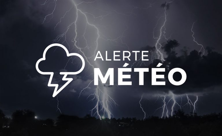 Alerte d'orages violents pour ce soir dans les secteurs de ...